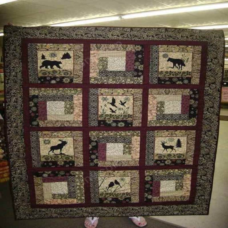 Wild Animal Blanket TH1607 Quilt