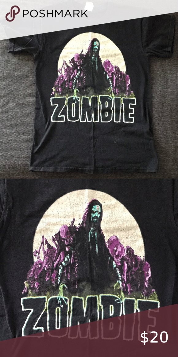 Rob Zombie Shirt 2005 Rob Zombie Band Shirt Worn But No Holes Tops Tees Short Shirt