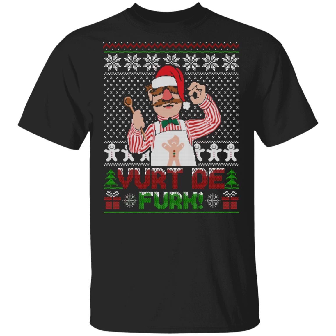 Vurt De Furk The Muppets Ugly Christmas Shirt