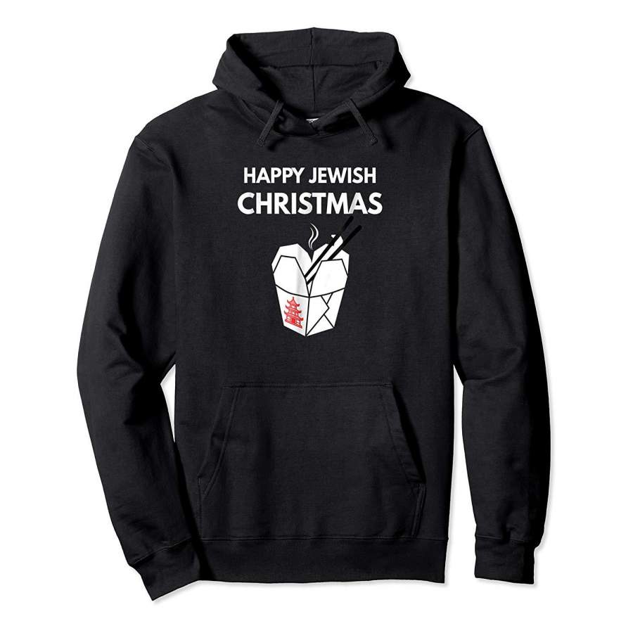 Happy Jewish Christmas Chinese Asian Take Out Shirt Hoodie