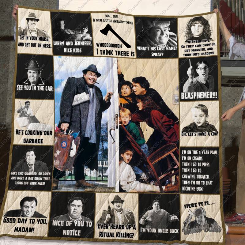 DD – Uncle Buck – John Candy Quilt Blanket – Ver.0117