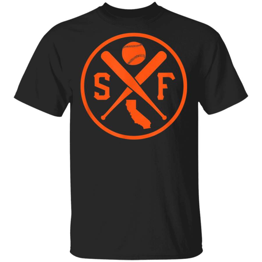 San Francisco Baseball  The City Vintage SF California Gift TShirt