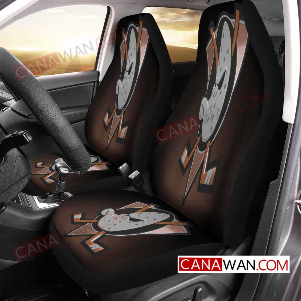 Anaheim Ducks Logo Art Style35 3D Customized Personalized Car Seat Cover