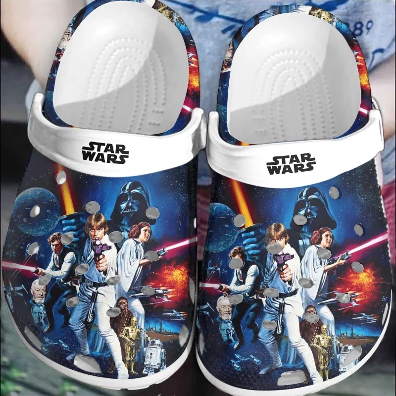 Star Wars Crocs Crocband Clogs Shoes Comfortable For Men Women