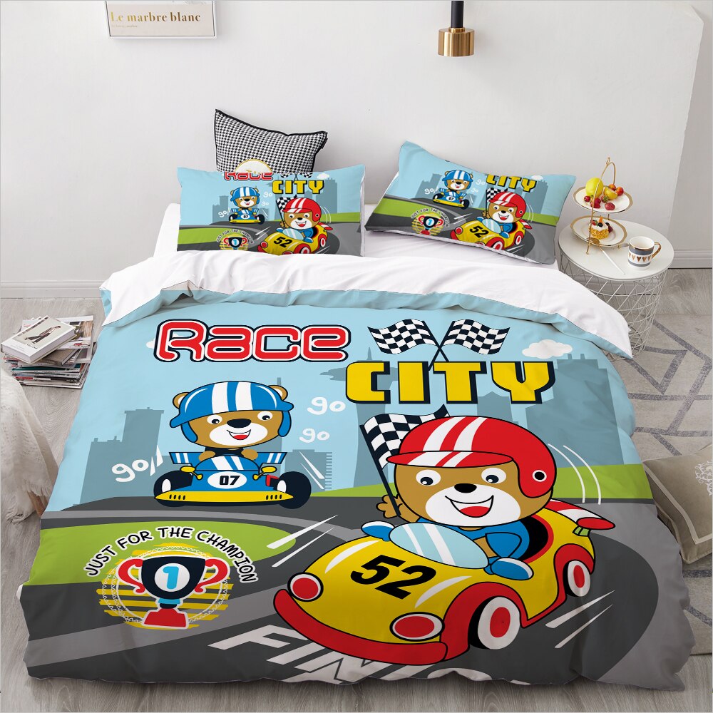 3D Kids Bedding Set For Children/Baby/Boys Custom/King/Europe/Usa,3Pc Duvet Cover Set,/Blanket Cover Set Cute Shark