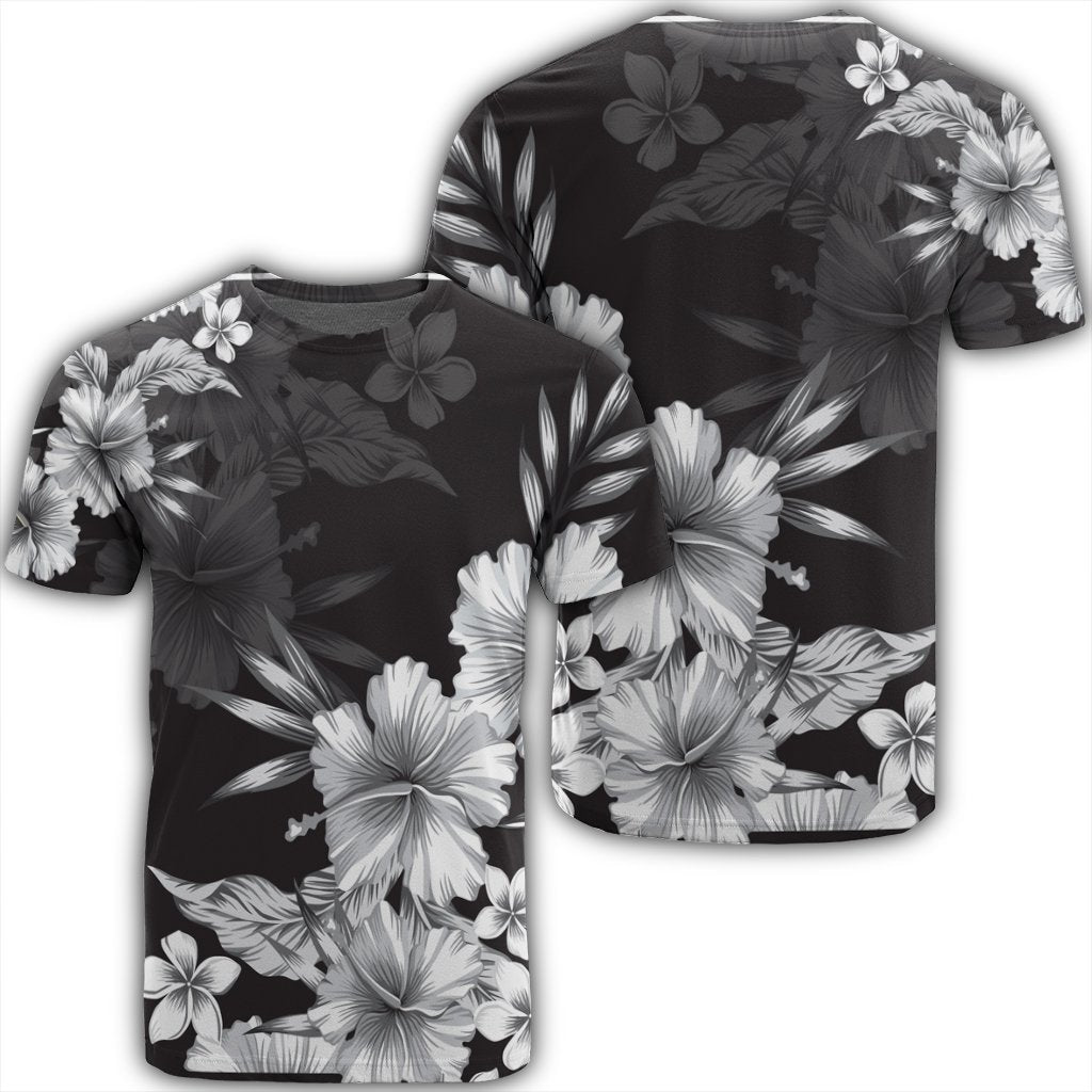 Hawaii Hibiscus Black And White Polynesian Ah Jr Ha3311