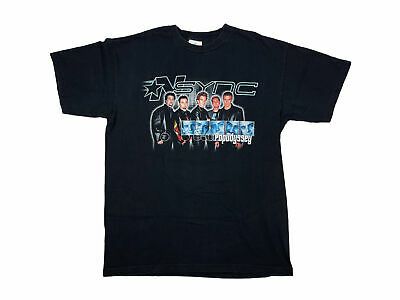 Vintage Nsync Shirt Popodyssey Tour Band Tee Justin Timberlake Boyband V16 6440