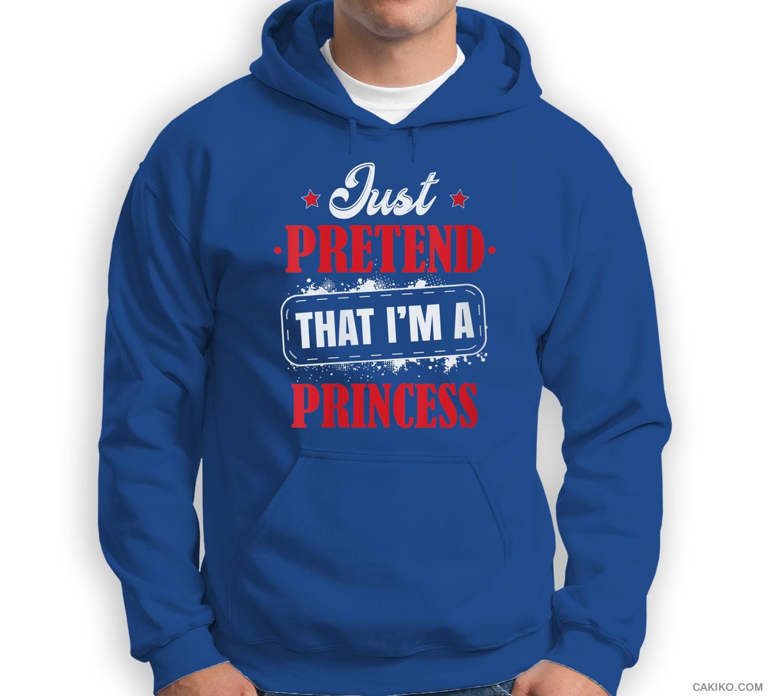 Womens Pretend I’M A Princess Costume Halloween Funny Sweatshirt & Hoodie