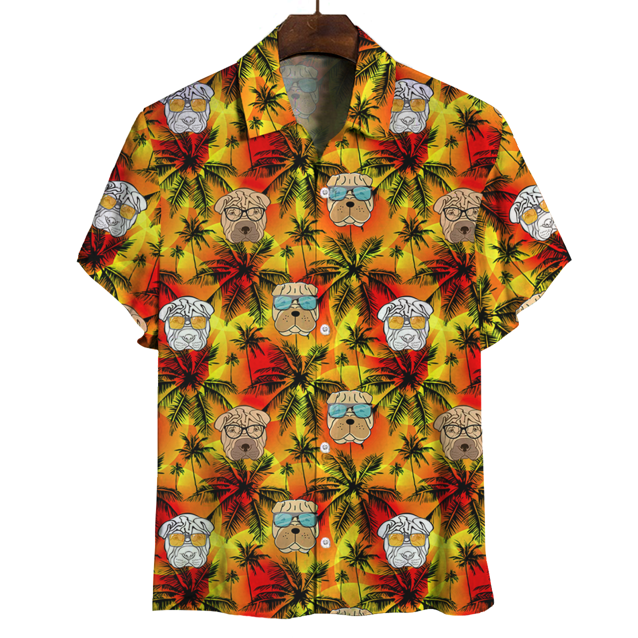 Aloha Hawaii Shar Pei Shirt Ha24645