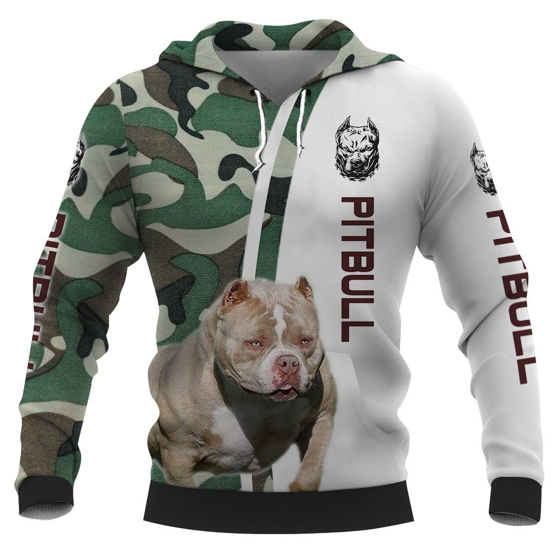 Pitbull-Camo , Edition 3D Full Printing