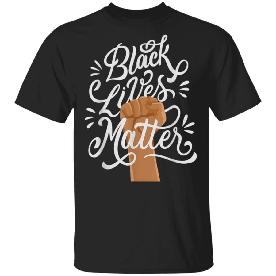 Black Lives Matter African American Protest Racism BLM TShirt