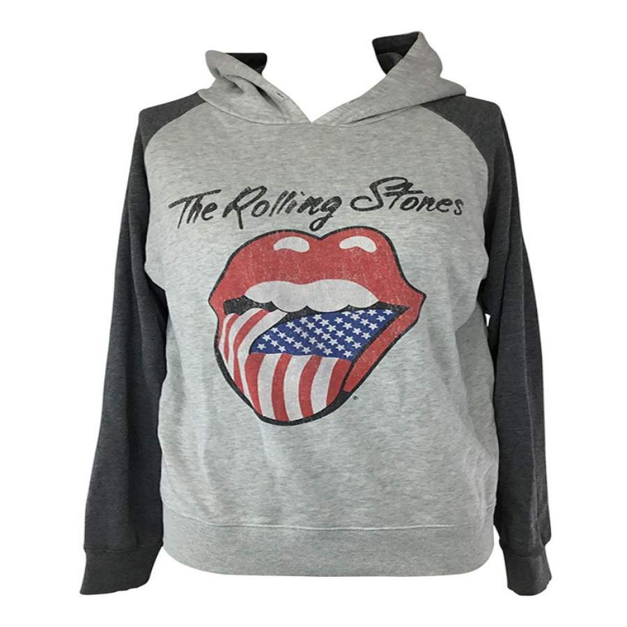 Vintage Rolling Stones Graphic Hooded Sweatshirt S0063