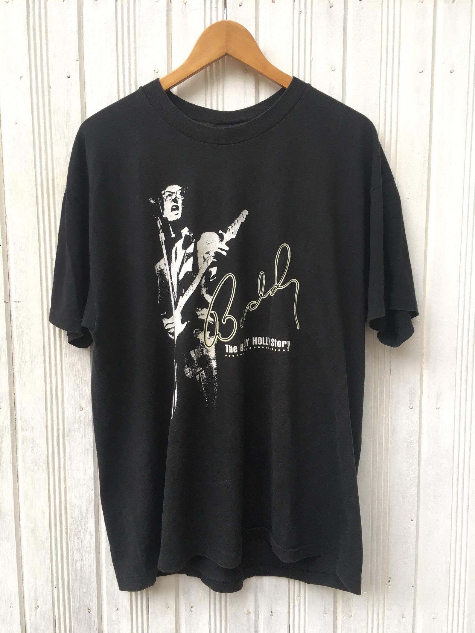Vintage Buddy Holly Story Tees Shirt