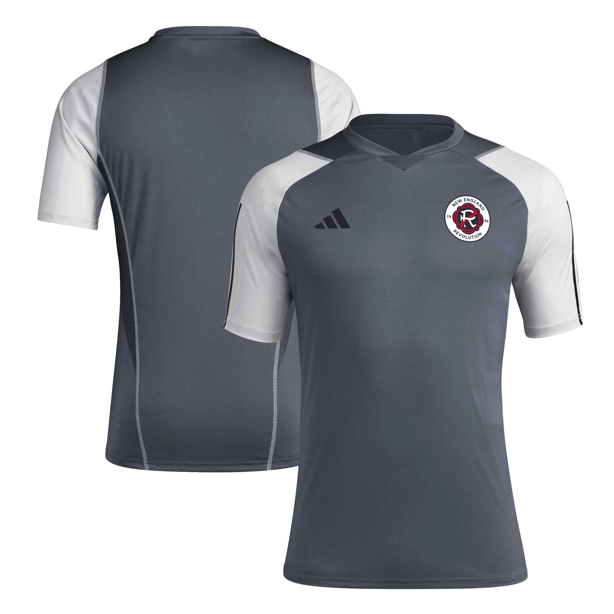 New England Revolution 2024 AEROREADY Training Jersey – Gray