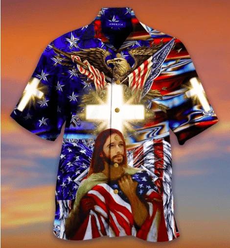 God Bless America Hawaii Shirt For Men Women Adult Ha100010