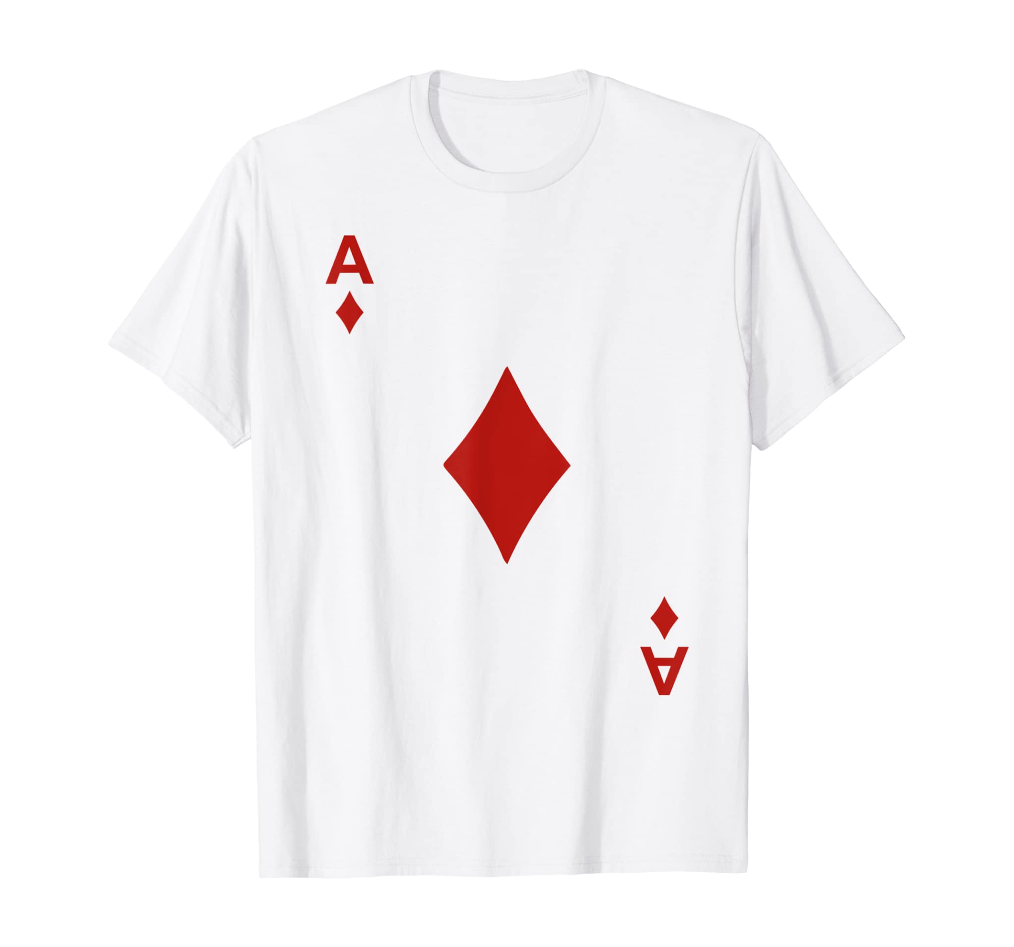 Ace of Diamond Tshirt Blackjack Cards Poker 21 A Tee shirt