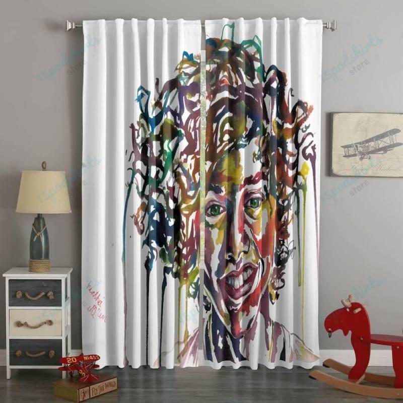 3D Printed Harry Styles Style Custom Living Room Curtains