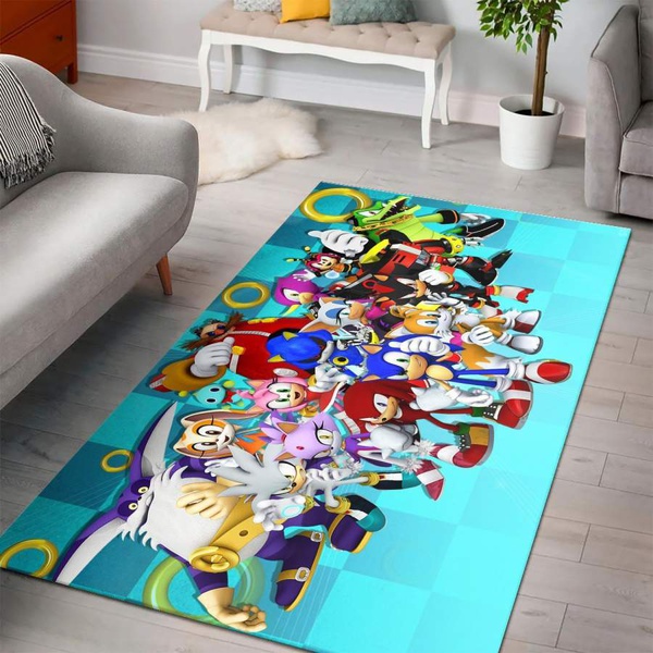 Sonic the Hedgehog Area Rug, Movie OFD 2002201