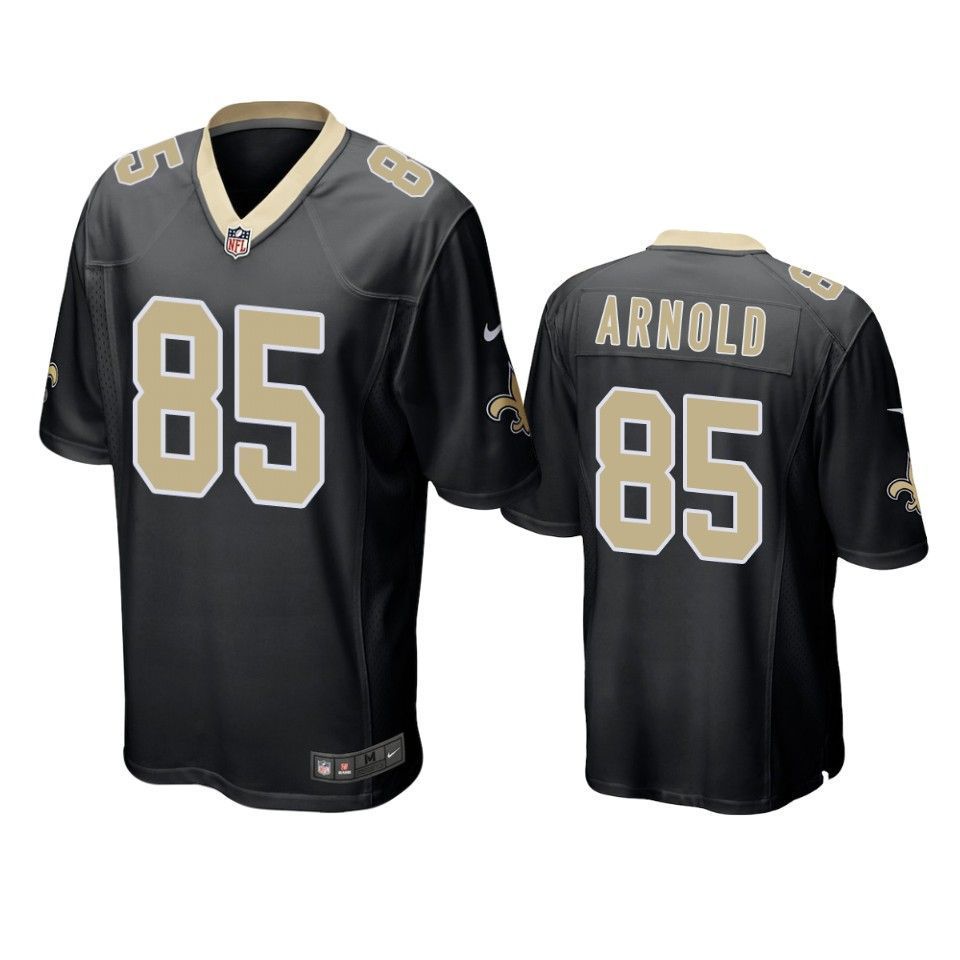 New Orleans Saints Dan Arnold Game Black Mens Jersey