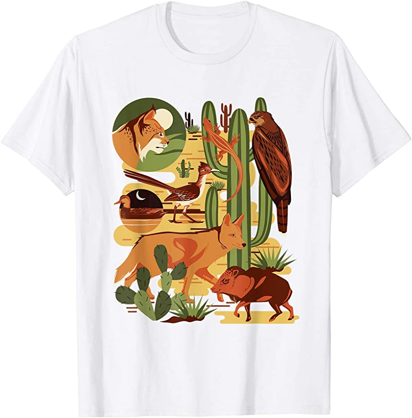 Southwestern Nature Sonoran Desert Animal Lover T-Shirt