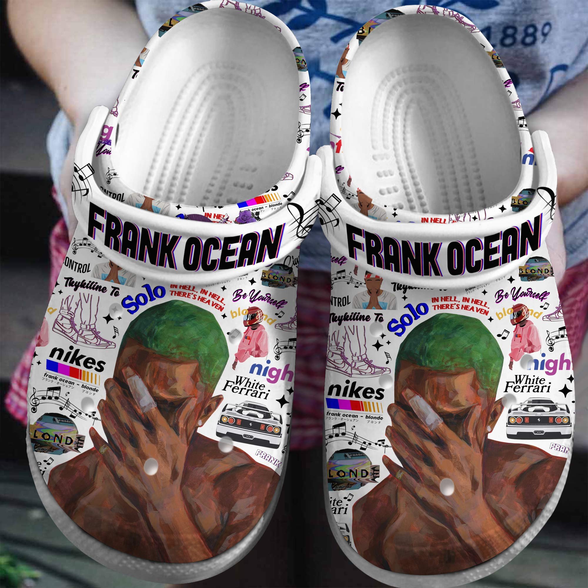 Frank Ocean Singer Music Crocss Clogs For Men Women And Kid C56Krnfi