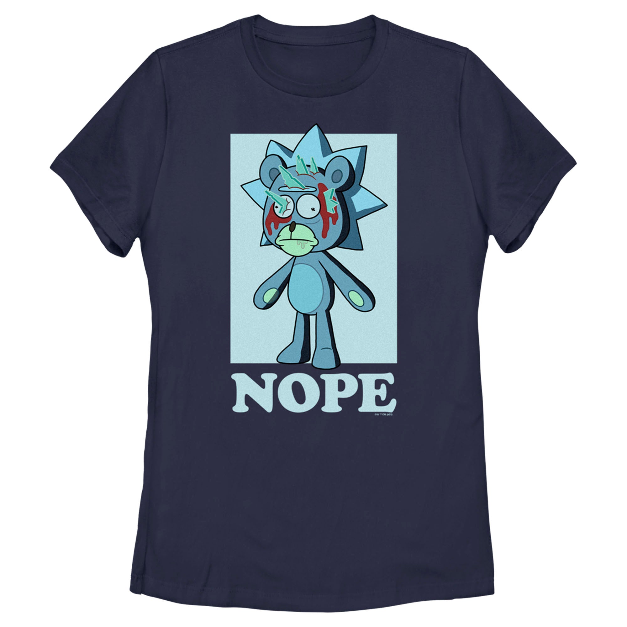 Women’S Rick And Morty Teddy Rick Nope T-Shirt