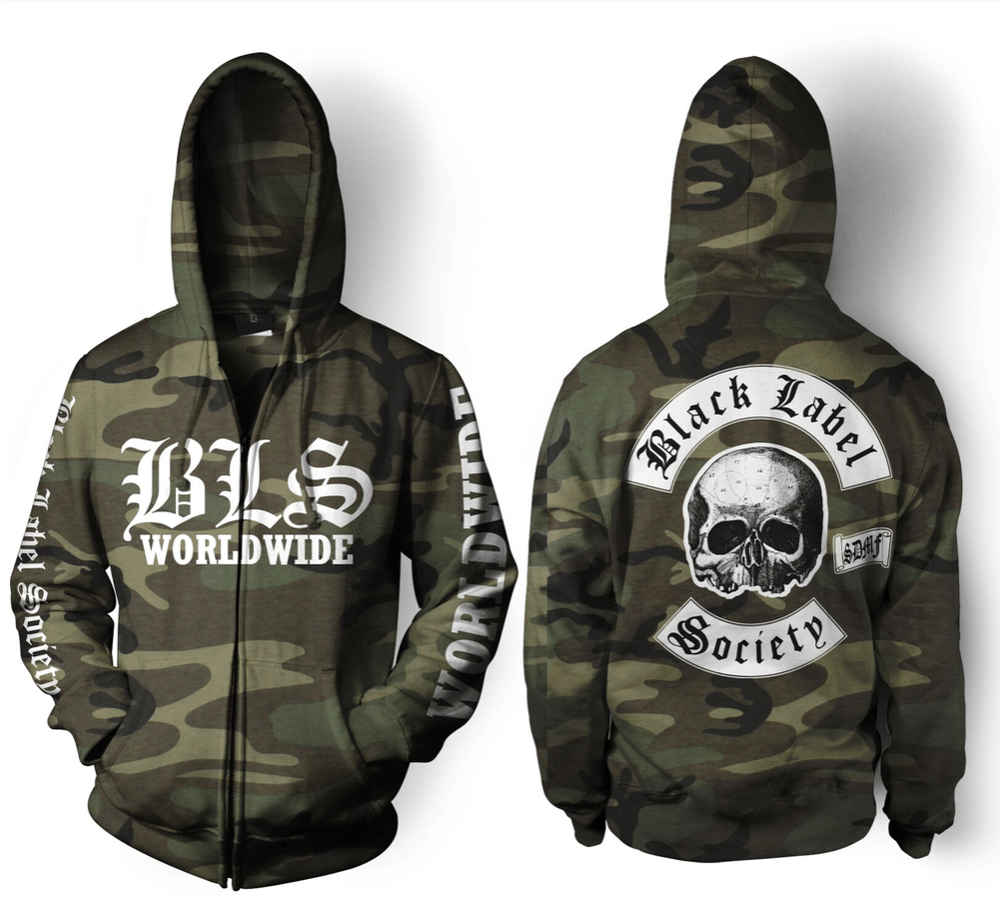 Bls Worldwide Black Label Society 3D Hoodie