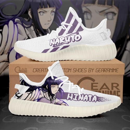 Best Hyuga Hinata Yeezy Shoes Naruto Custom Anime Sneakers