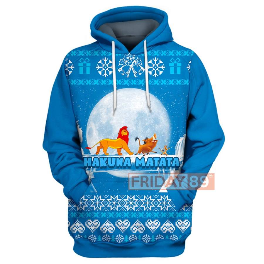 Hakuna Matata Christmas Hoodie