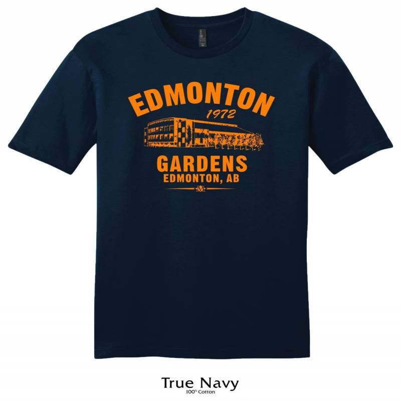 Crushtee Edmonton Gardens 1972 Hockey Tee Shirt Past Home of Your Edmonton Oilers Any 2 Tees For 33 Long Sleeve Hoodie