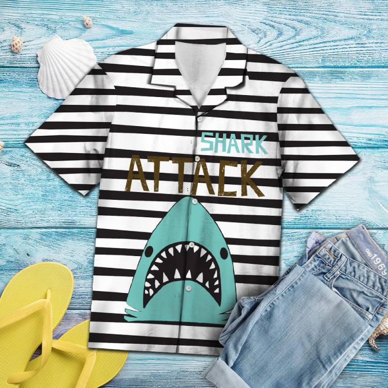 Shark Attack Hawaii Shirt Ha92752