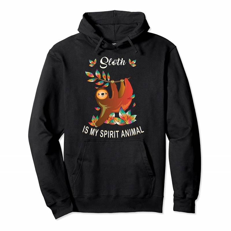 Sloth Is My Spirit Animal Gift for Women Girls – Sloth Stuff Pullover Hoodie, T-Shirt, Sweatshirt, Tank Top, Racerback, Dolman