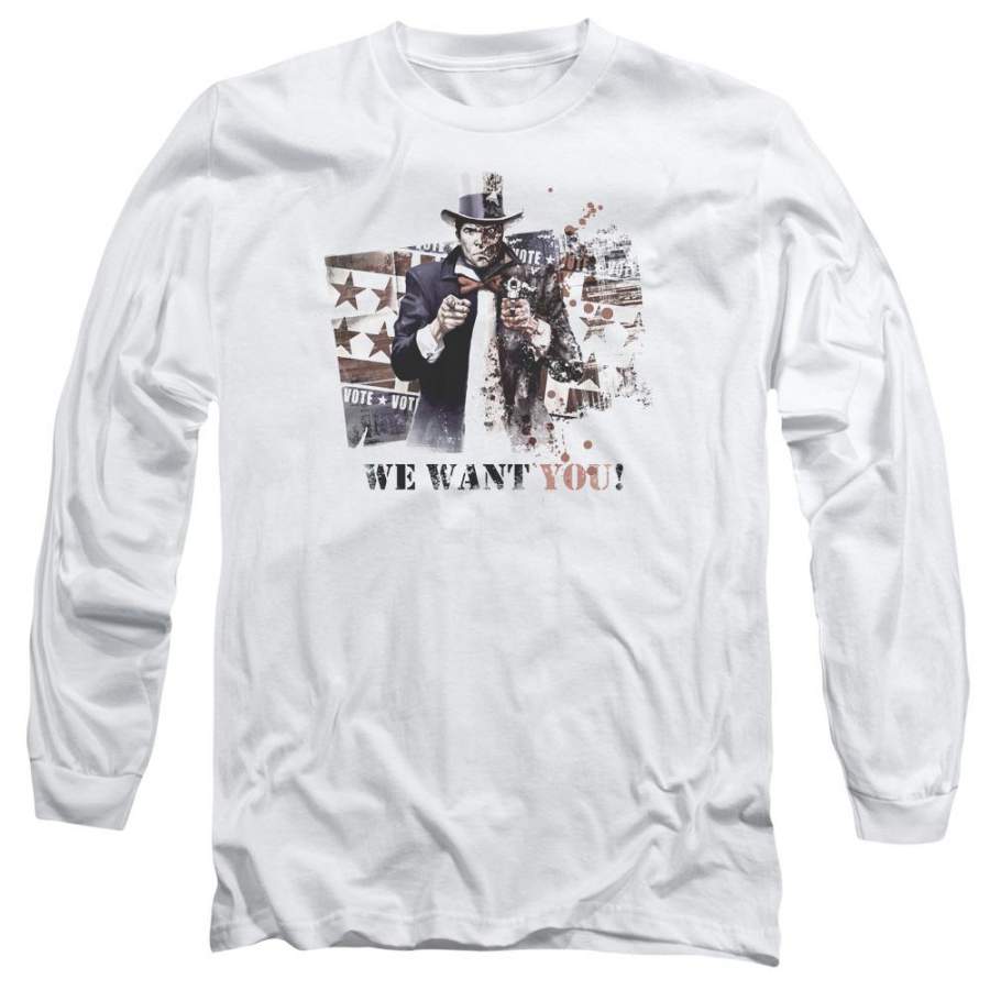 Batman – Arkham We Want You Men’s Long Sleeve T-Shirt