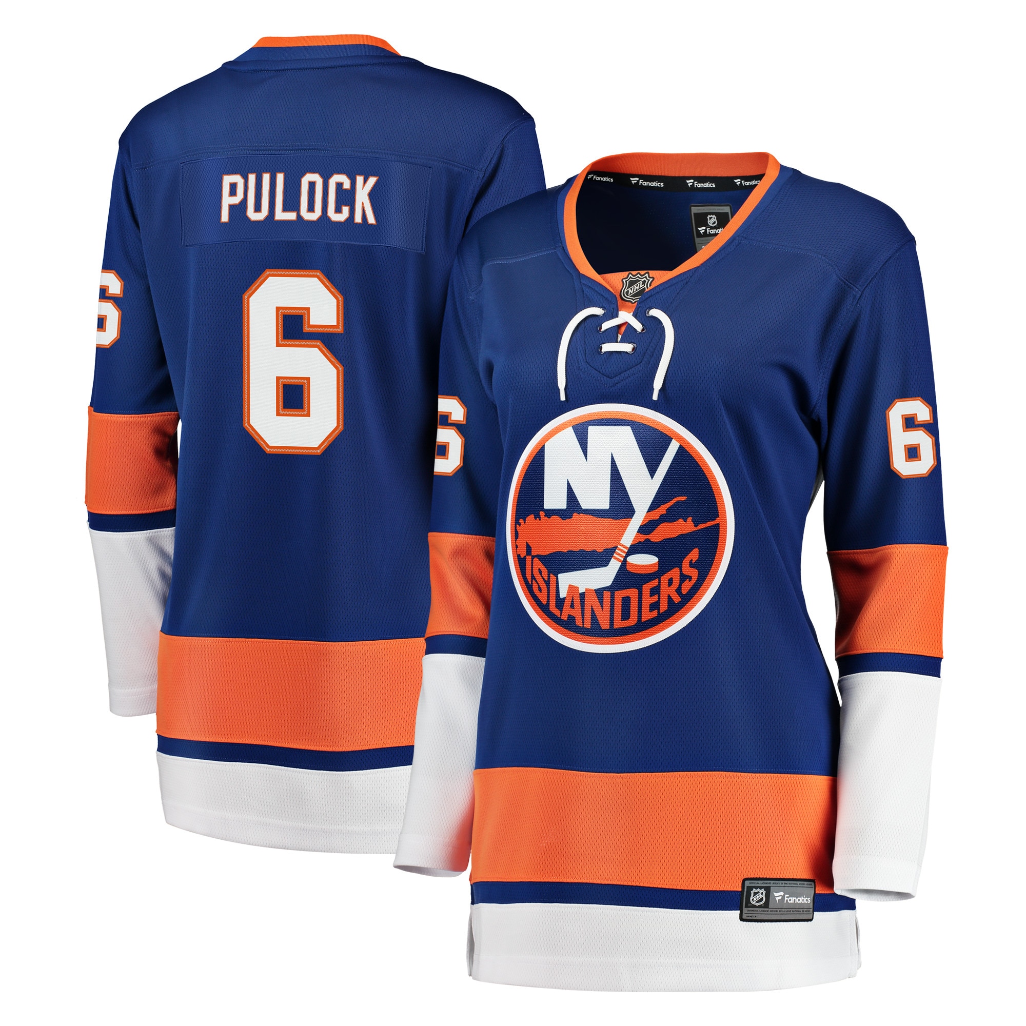 Ryan Pulock New York Islanders Branded Women's Breakaway Player Jersey – Royal