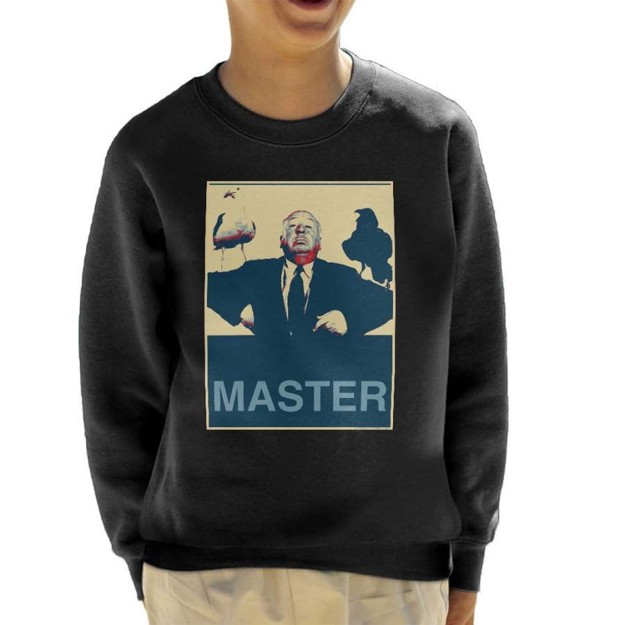 Alfred Hitchcock The Birds Promotional Photo Poster Style Kid’s Sweatshirt