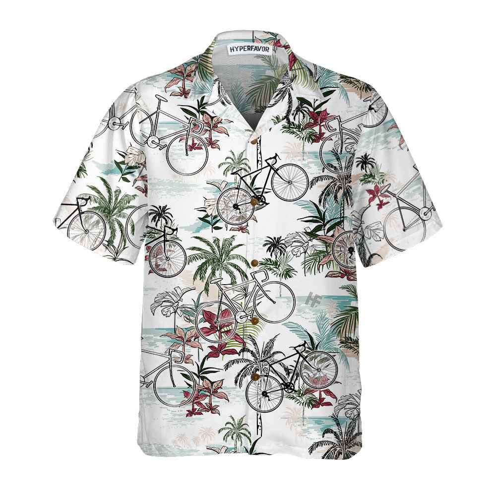 Summer Cycling Pattern Hawaii Tropical Bicycle Best Gift For Bikers Ha38069