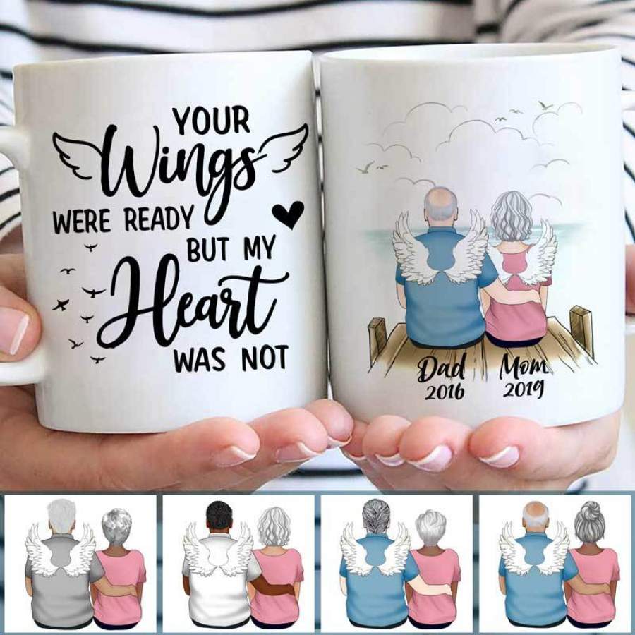 Dad Mom Always With You Memorial Personalized Mug