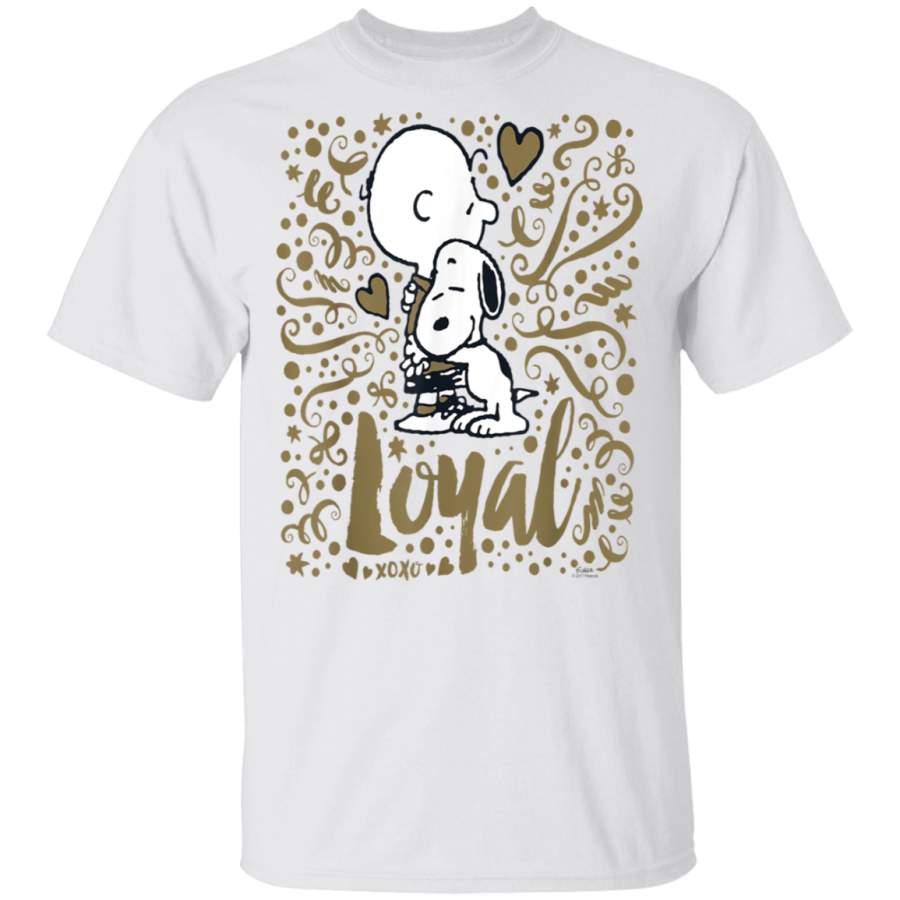 Peanuts Snoopy Charlie Brown Loyal XoXo T-Shirt