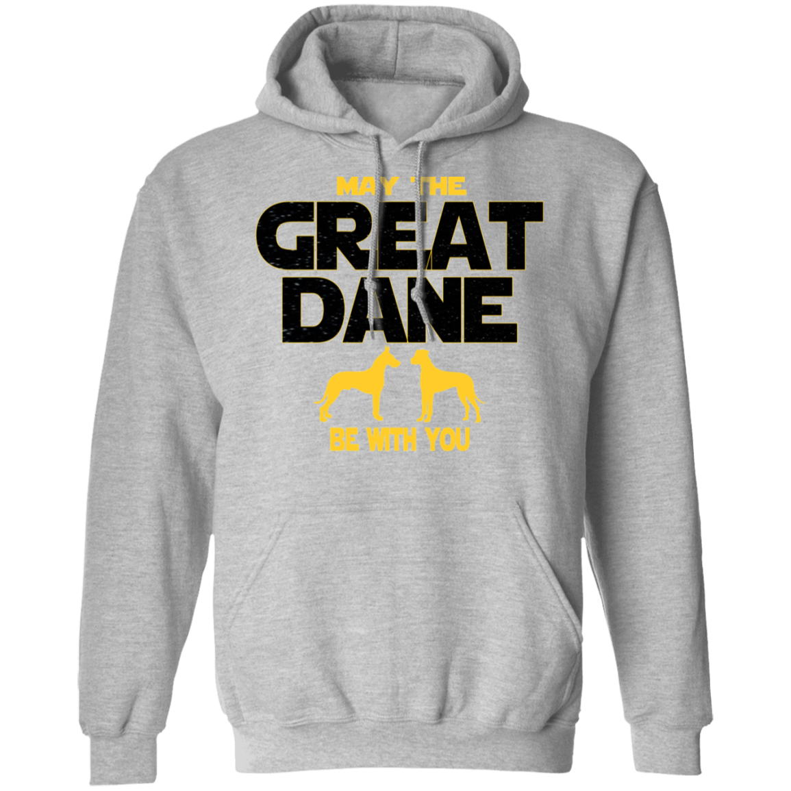May The Great Dane Be With You Hoodie