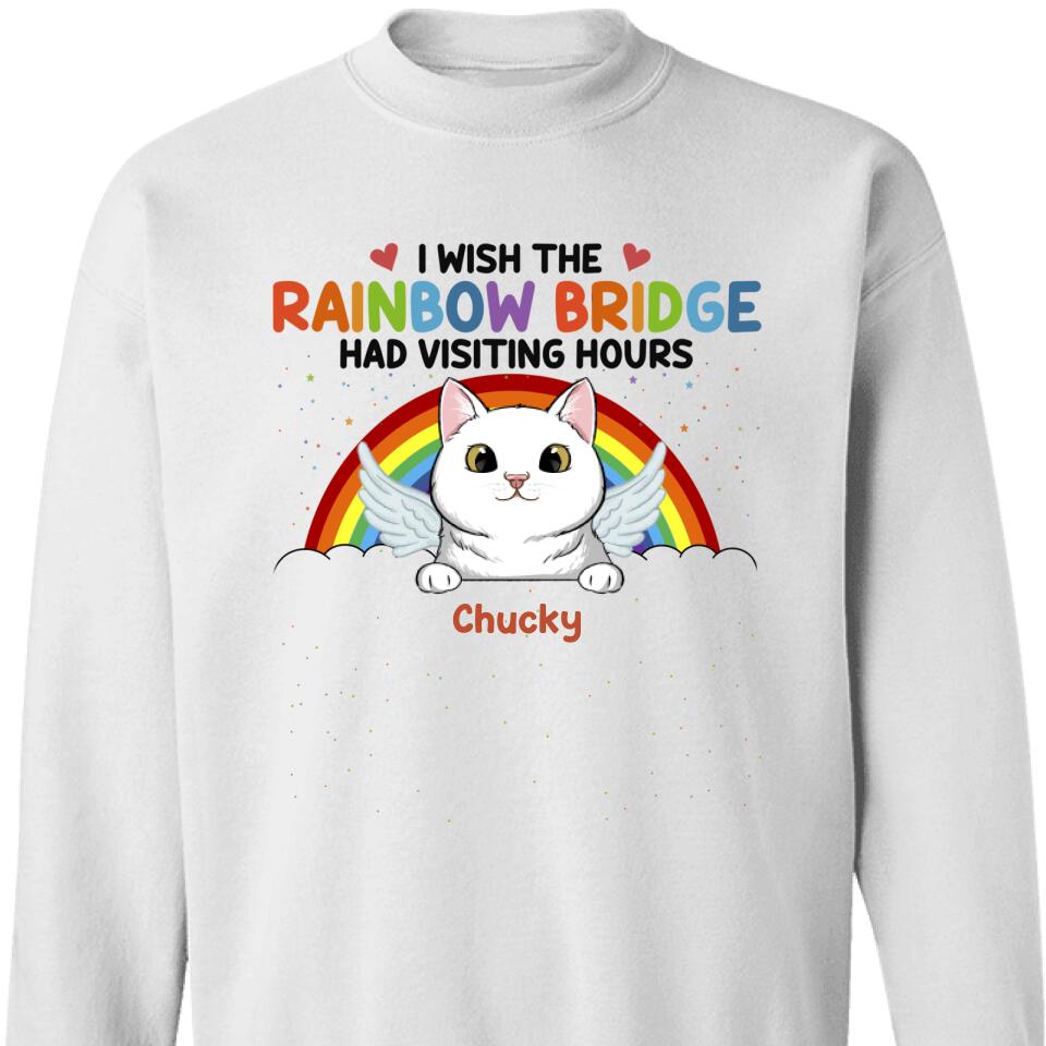 Personalized Memorial Cat Rainbow Bridge Sweatshirt , Unique Gift For Cat Owner – Trending Personalized