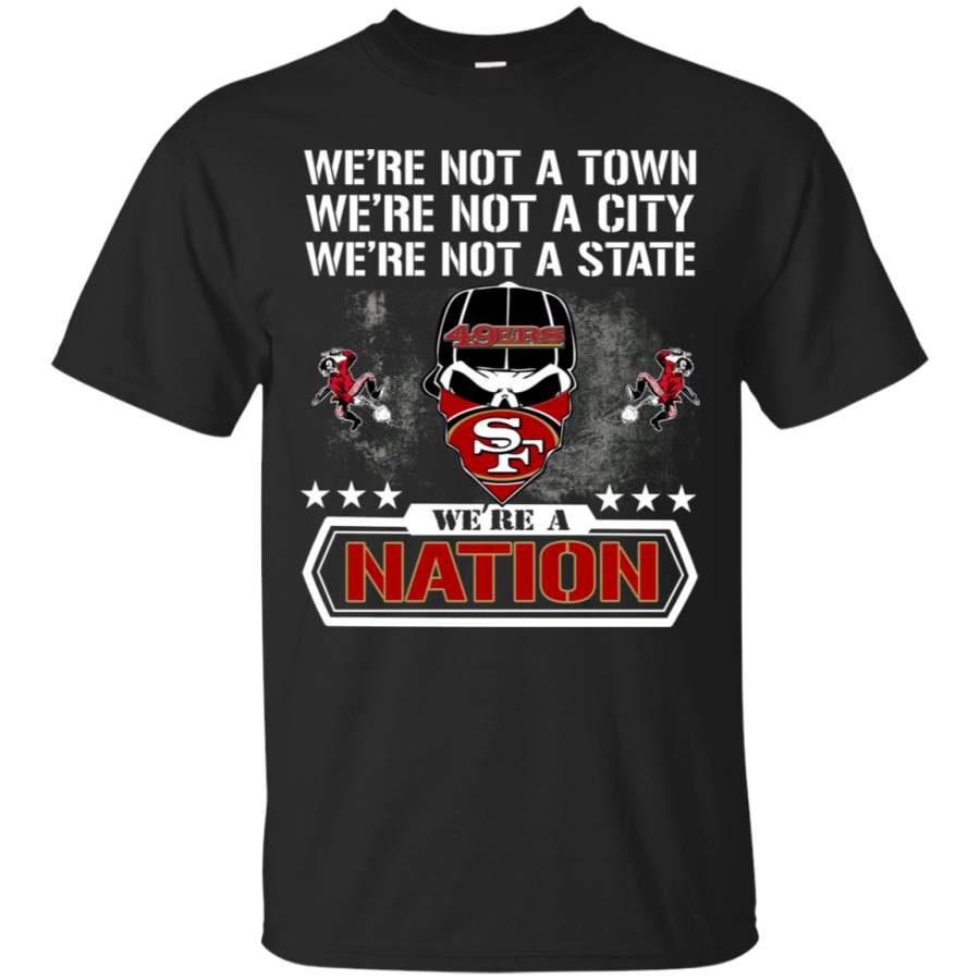 AGR We’re A Nation 49ers Football Team T-Shirt
