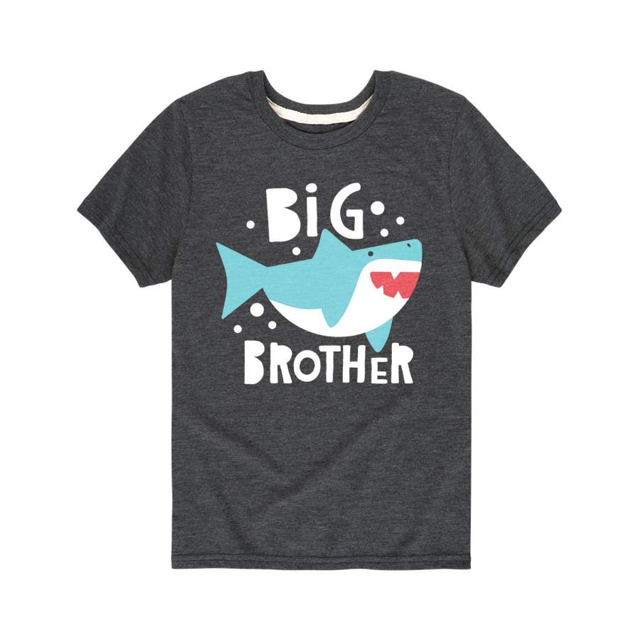 Shark Big Brother – Youth Short Sleeve T-Shirt