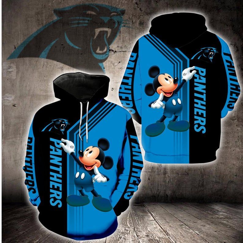 Carolina Panthers 2 Gift For Fan 3D T Shirt Sweater Zip Hoodie Bomber Jacket