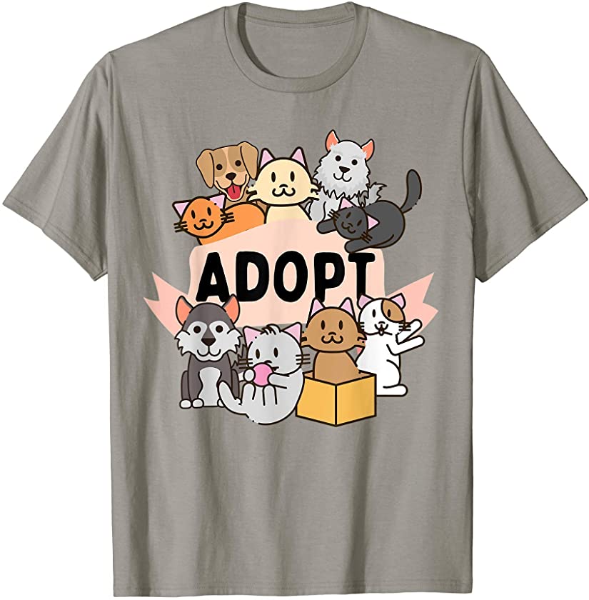 Adopt your Pet – Animal Lover T-Shirt