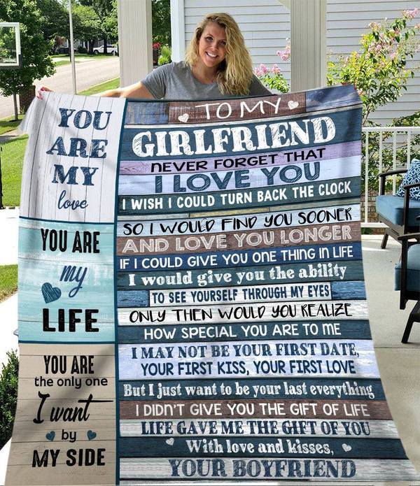 To My Girlfriend I Would Find You Sooner Fleece Blanket Gift For Family,Birthday,Girlfriend,Couple,Gift Home Decor Bedding Couch Sofa Soft And Comfy Cozy