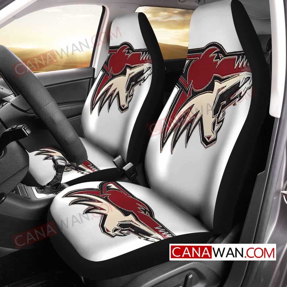 Arizona Coyoteslogo Art Style33 3D Customized Personalized Car Seat Cover