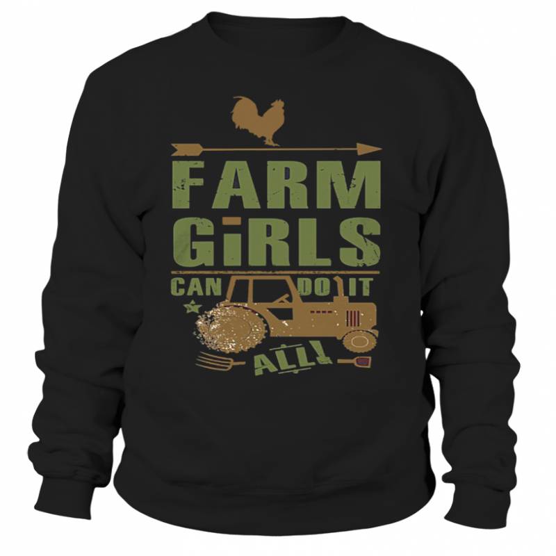 Farm Girl I can do it T shirts C-H8G20