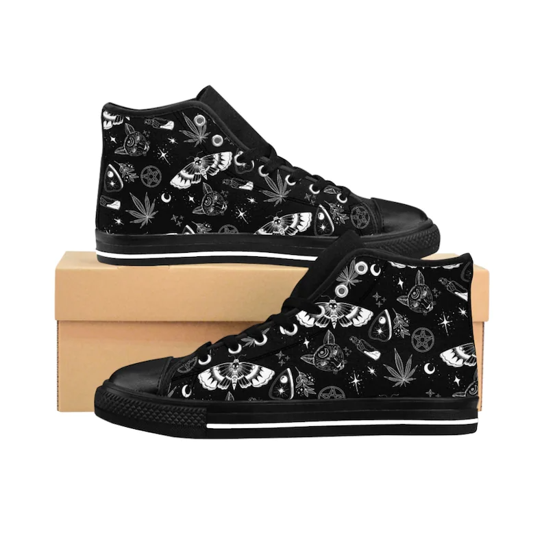 A Few Of Our Favorite Things High-Top Sneakers, Halloween Shoes