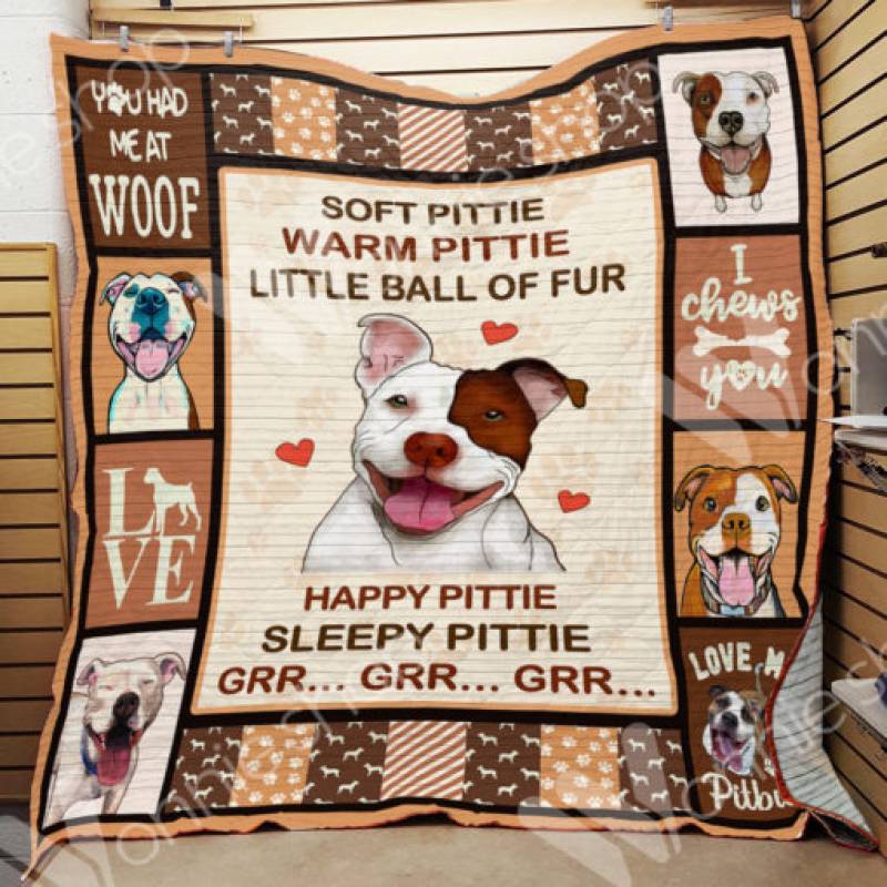 Pitbull Dog Blanket NOV3001 73O50