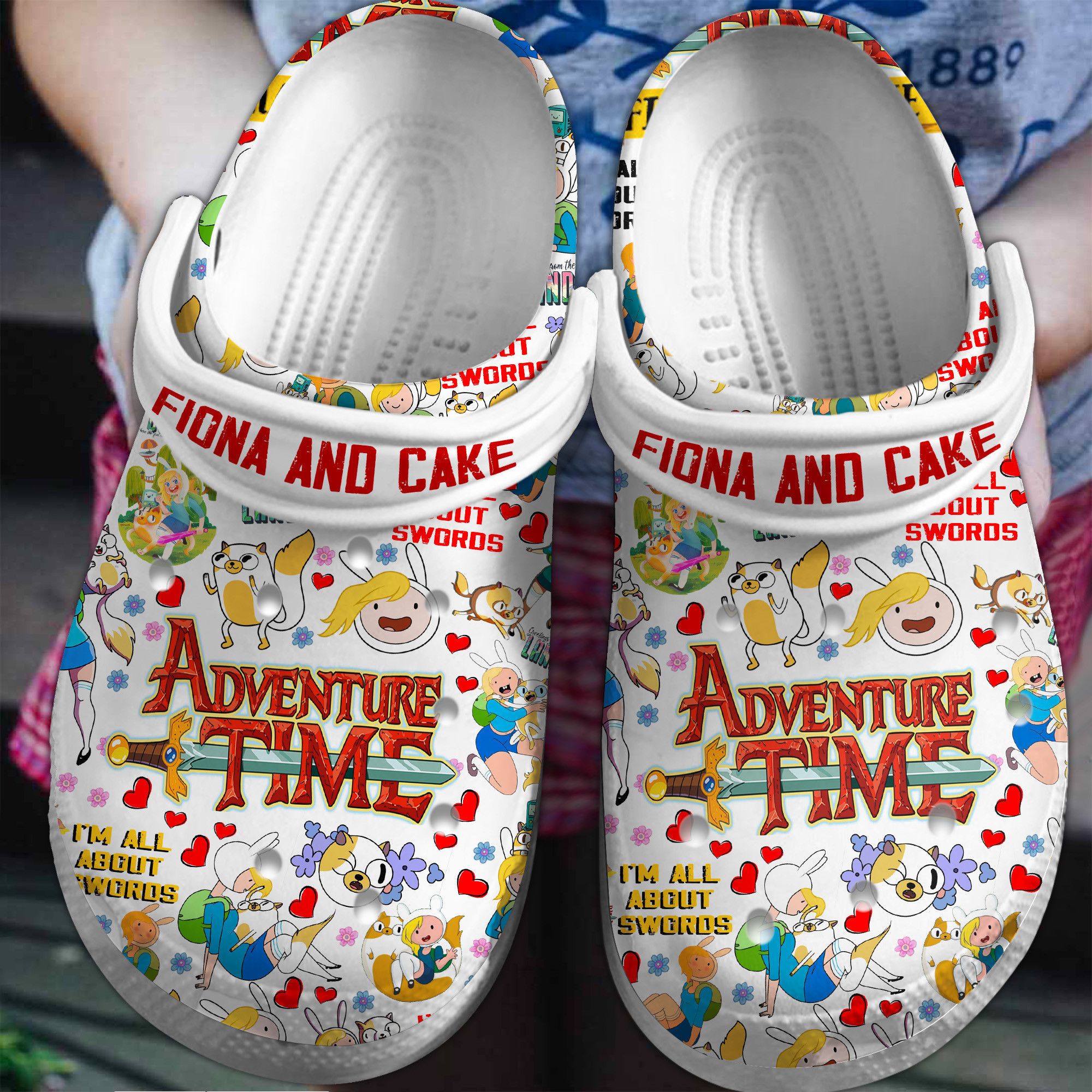 Adventure Time Crocss Clogs For Men Women And Kid 6Bwyvosd